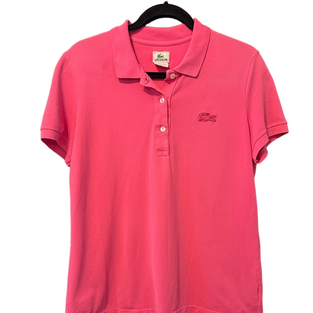 Lacoste Vibrant Pink Polo Shirt
